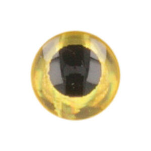 BAETIS 3D OČI RUMENE 20 kosov 4mm