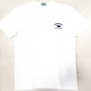 FISHERMAN FIELD TESTER BAUMWOLL-T-SHIRT WEISS #L