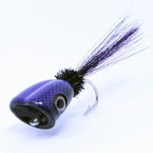 FLYMEN SS BAITFISH POPPER 5/0 #SCHWARZ LILA
