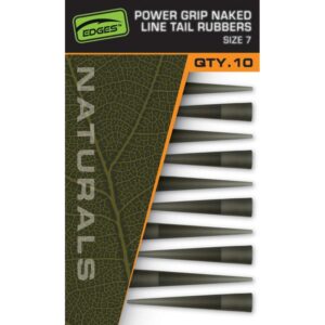 FOX NATURALS POWER GRIP NAKED LINE TAIL RUBBERS #7