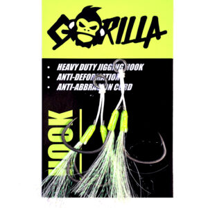 GORILLA PREMIUM TWIN ASSIST SVETLEČA JIGGING KUKA