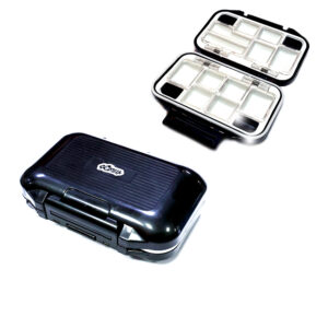 GORILLA ŠKATLA ZA RIBIŠKO OPREMO Z RAZDELKI MALA 11,5x7,2x3cm