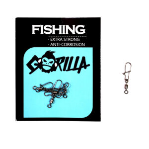GORILLA EXTRA STRONG SNAP+SWIVEL 5PCS