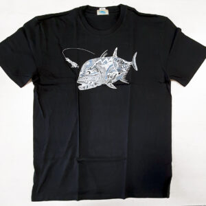 FISHERMAN GT TATOO T-SHIRT SCHWARZ/WEISS