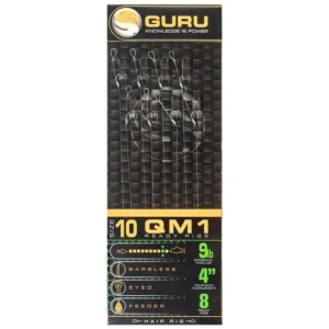 GURU READY RIGS 10CM QM1 HAIR RIG #12 BREZ ZADNJEGA TRNA