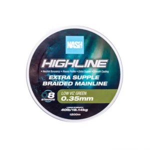 NASH HIGHLINE EXTRA SOEPEL GEVLOCHTEN MAINLINE GROEN 0.18MM 600M