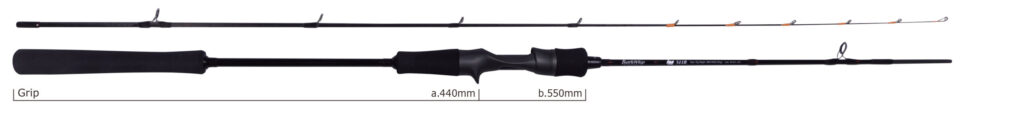 YAMAGA BLANKS BATTLE WHIP IM 511B max.185g PE 0.4-0.8