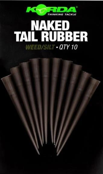 KORDA NAKED TAIL RUBBER WEED-SILT