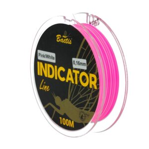 BAETIS INDIKATORSKA VZMET BELA/RUMENA 100 m 0,16 mm