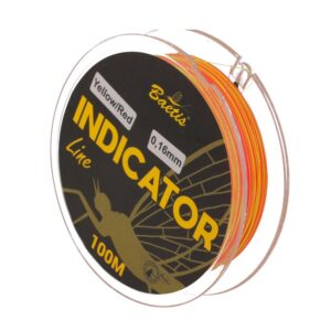 BAETIS Indicatorlijn Geel/Rood 100m 0,14mm