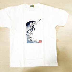 CAMICIA IN COTONE FISHERMAN JUMPING GT BIANCA