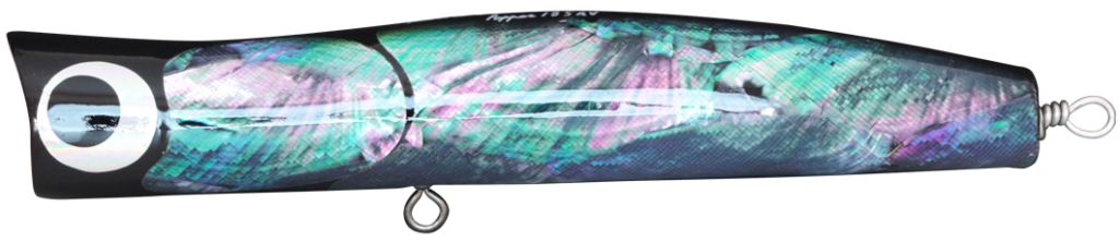 HOTS KEIKO OCEAN RV185 CUSTOM ABALONE POPPER HANDMADE IN JAPAN 185mm 75g #NANYOUGAI