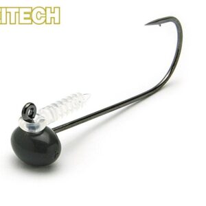 KEITECH TUNGSTEN FOOTBALL SHAKY JIG HEAD #3/0