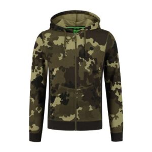 KORDA LE ZIP HOODIE LIGHT KAMO