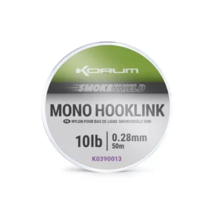 KORUM SMOKESHIELD MONO HOOKLINK 50m