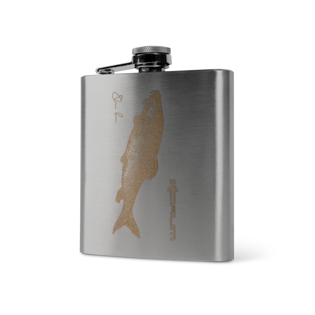 KORUM CLASSCIC HIP FLASK BARBEL 7oz