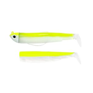 FIIISH BLACK MINNOW COMBO OFF SHORE 90MM 10G #FLUO GELB