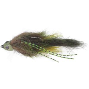 BAETIS STREAMER RABBIT SCULPIN OLIVE BLACK