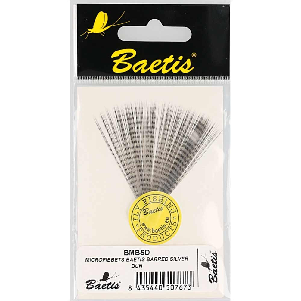 BAETIS MICROFIBBETS BAETIS BARRED Silver dun
