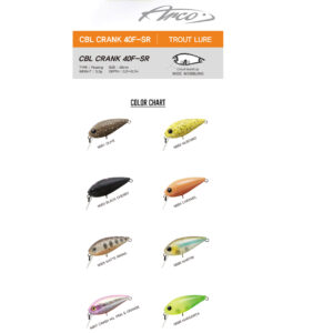 BLACK HOLE ARCO CBL CRANK 40F-SR 3.5g