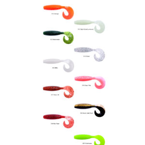 BLACK HOLE CALYPSO EDGE GRUB WORM 3,5-palčni 6 kosov