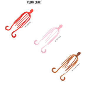 BLACK HOLE FURIOUS LAVA CURLY 4inch 3 stuks