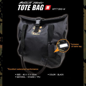 BLACK HOLE TOTE BAG #M