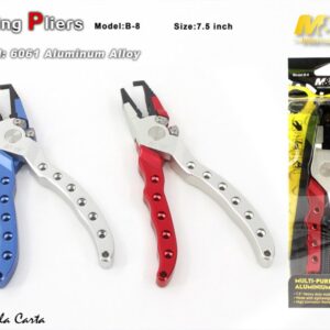 ALICATES MULTIUSOS DE ALTA RESISTENCIA M&W AZUL/PLATA