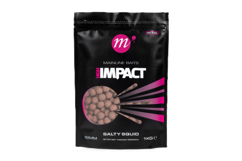 MAINLINE BAITS HIGH IMPACT HIGH LEAKAGE SALTY SQUID 20MM 1KG