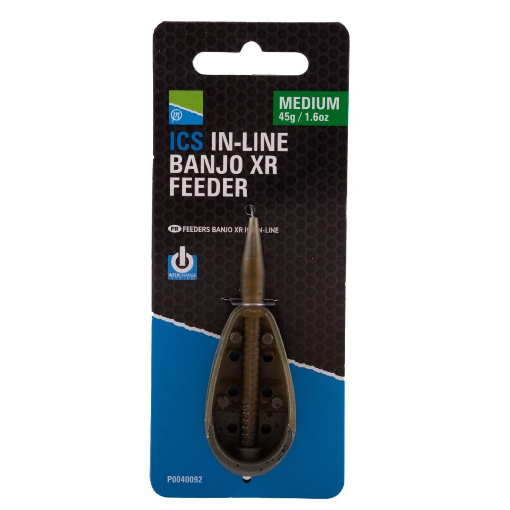 PRESTON ICS IN-LINE BANJO XR FEEDER MEDIUM