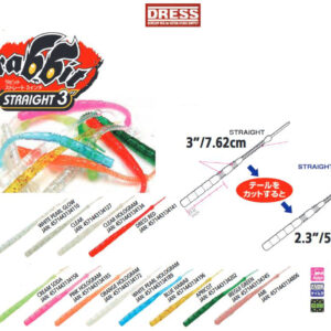 DRESS RABBIT STRAIGHT 3 pollici #PEARL HOLO