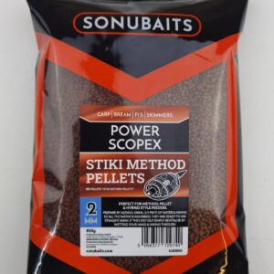 SONUBAITS STIKI METHOD PELLETS POWER SCOPEX 2mm 650g