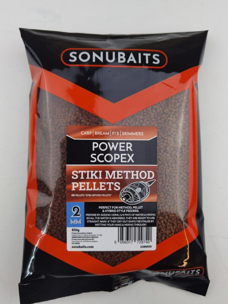 SONUBAITS STIKI METHOD PELLETS POWER SCOPEX 2mm 650g