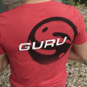 GURU BRUSH LOGO RDEČA MAJICA