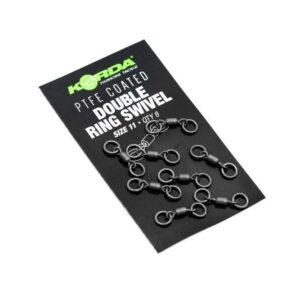 KORDA PTFE COATED DOUBLE RING SWIVEL 11