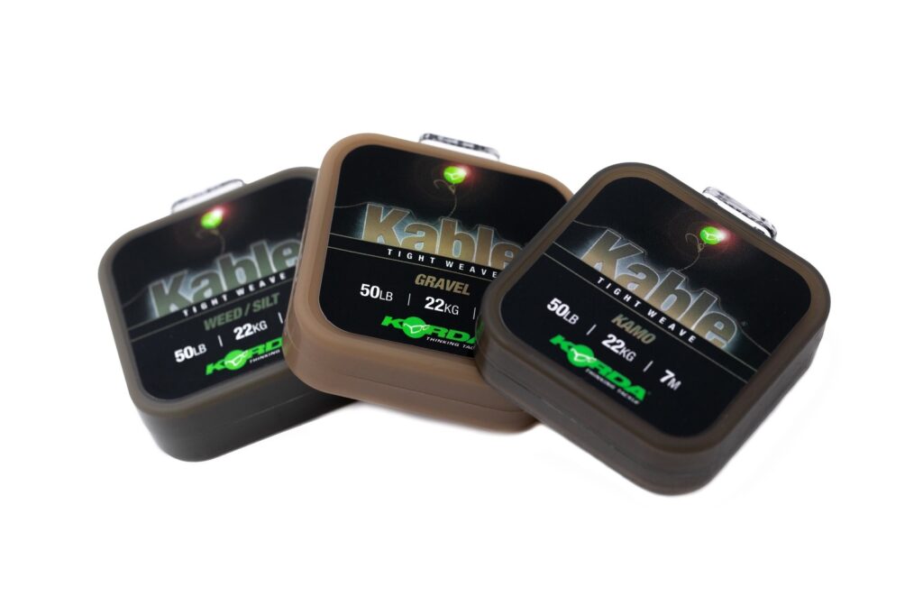 KORDA KABLE TIGHT WEAVE 7M GRAVEL