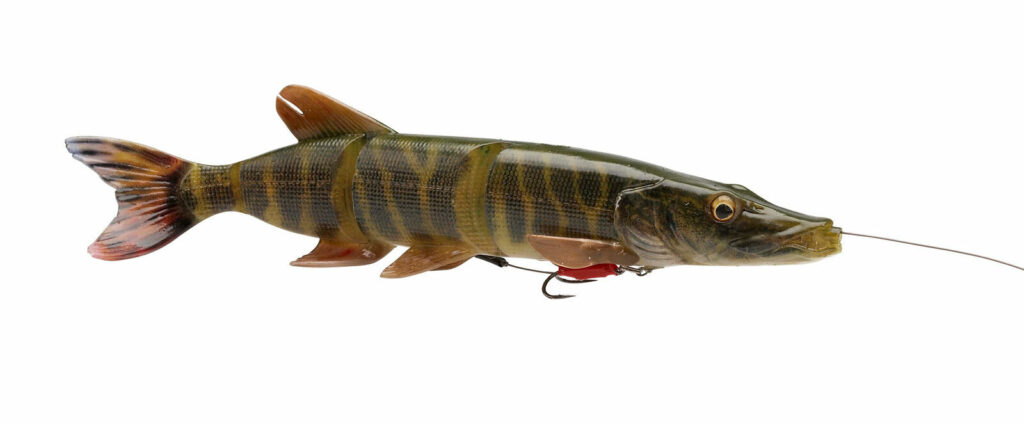 SAVAGE GEAR 4D LINE THRU PIKE 25cm 105g SS #STRIPED PIKE