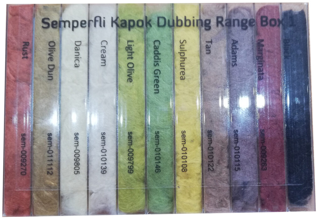 SEMPERFLI KAPOK DUBBING FULL SELECTION DISPENSER