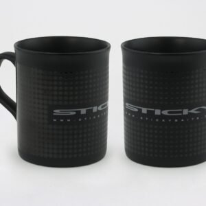 Taza Sticky Baits Negra