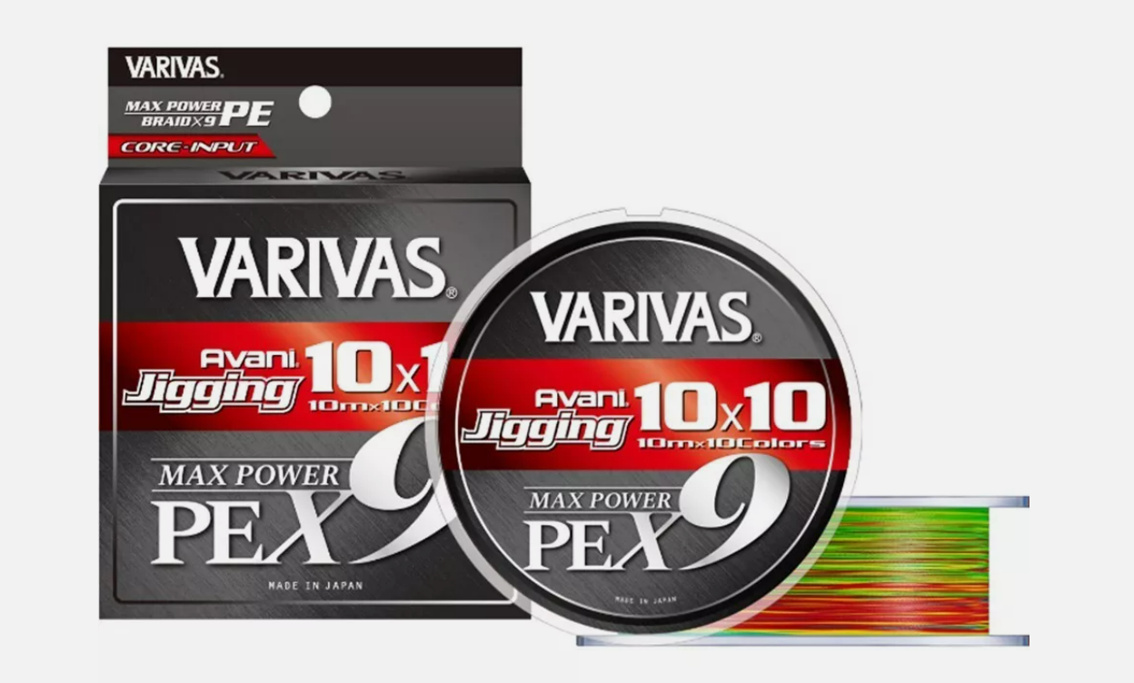 VARIVAS AVANI JIGGING 10X10 MAX POWER PE X9 300m