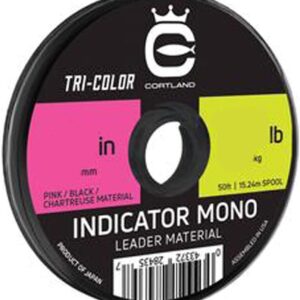 CORTLAND INDICATOR MONO TRI-COLOR 50ft (0,152mm/5,5lb)