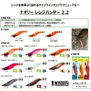 YAMASHITA NAORY RANGE HUNTER 2.2S Shallow