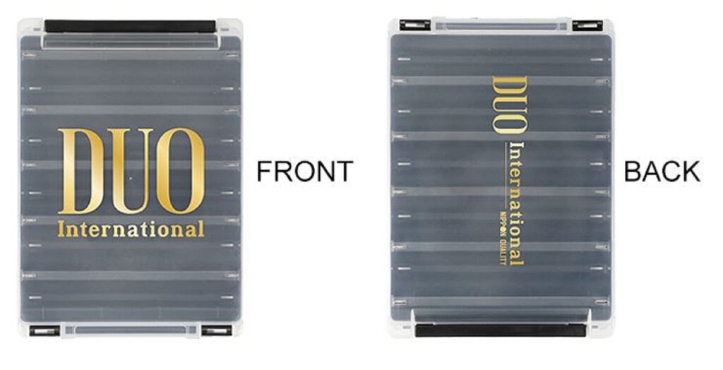 DUO REVERSIBLE LURE CASE 140 BLACK / GOLD LOGO