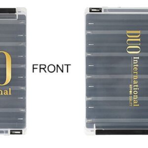 DUO Obojestranska škatla za vabe 140 Črna / Zlati logotip