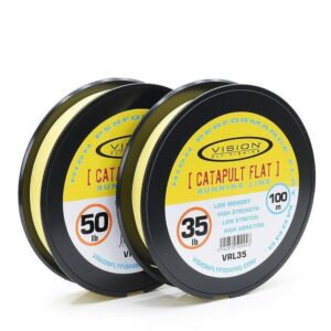 VISION CATAPULT FLAT TEČEČA VRTILNA VRVICA 35LB 100M