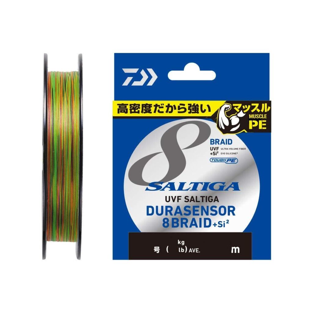 DAIWA UVF SALTIGA DURASENSOR 8 BRAID Si2 400m #3 49LB