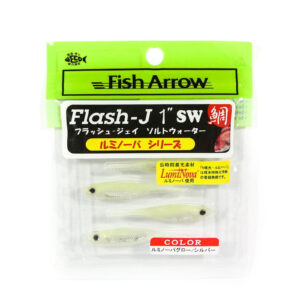 FISH ARROW FLASHJ-J 2,5CM #L134 LUMI NOVA/SILBER