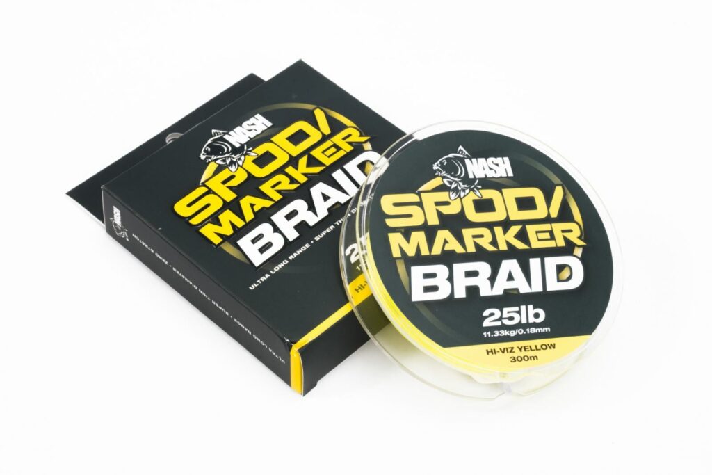 NASH SPOD AND MARKER BRAID HI-VIZ 0.18mm 25lbs 300m