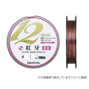 DAIWA KOHGA UVF SENSOR 12 BRAID EX+Si TAIRABA PLETENA VZMET 200m #1.2 27lb