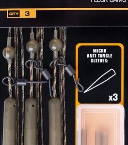 FOX 30LB CAMO SUBMERGE KWIK CHANGE HELI RIGS